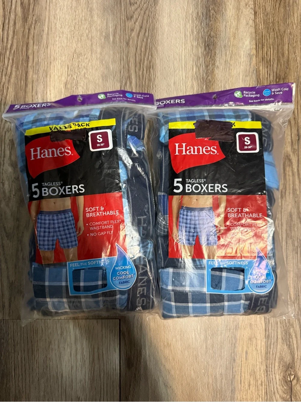 Hanes Men’s 10-Pack Tagless Boxers — Great Father’s Day Bundle. - Picture 1 of 3